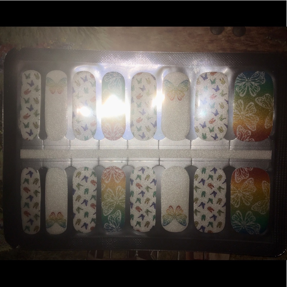 Spring Butterfly FFB Nail Polish Wrap Set!